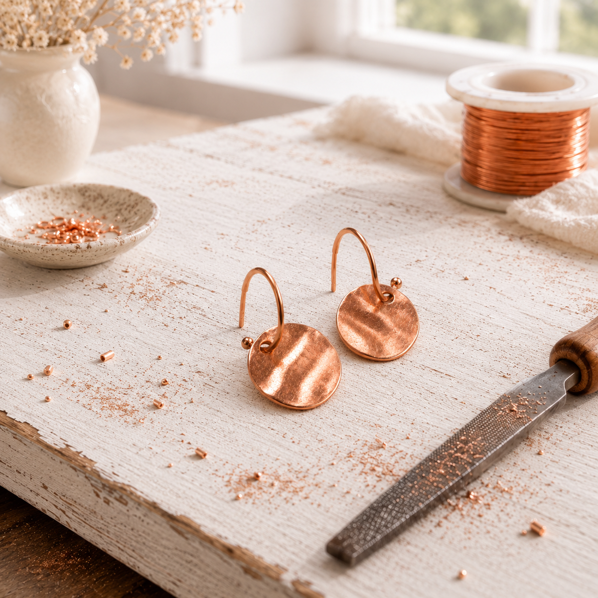 Boucles d'oreilles Halos