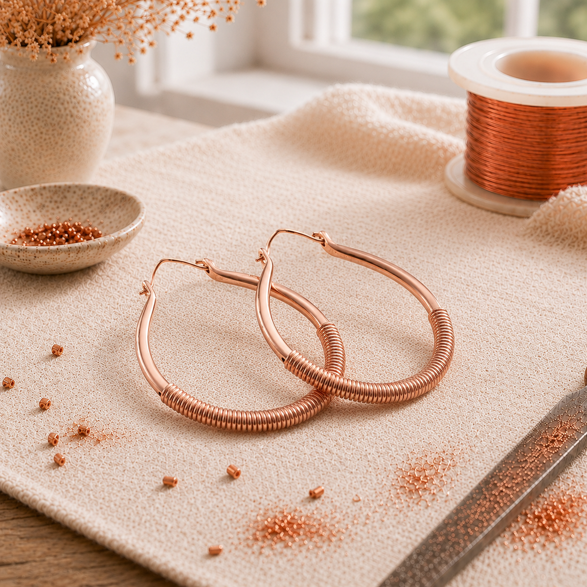 Boucles d'oreilles Ruisseau