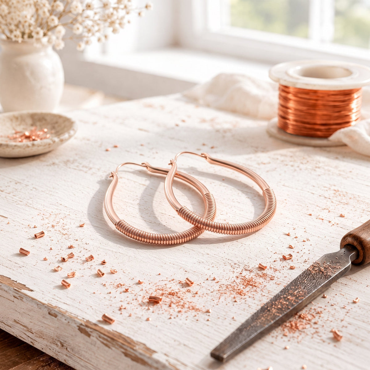 Boucles d'oreilles Goutte