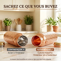 Bouteille en cuivre pur