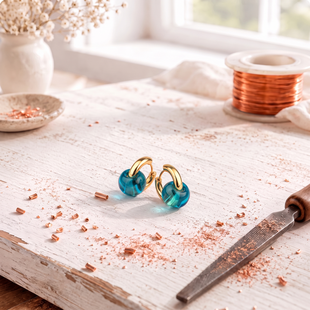 Boucles d'oreilles Prisme